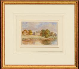 Attrib. George Augustus Williams (1814-1901) - Framed Watercolour, Syon House