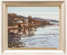 Pierre-Marie Drouet - Framed Contemporary Oil, Old Tram Road