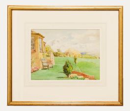 Alfred Henry Hart (1866-1953) - Early 20th Century Watercolour, Summer Garden