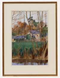 Anthony Colbert - Framed 20th Century Watercolour, The Old Mill
