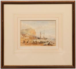 J. W. Haworth - 19th Century Watercolour, Near Hastings