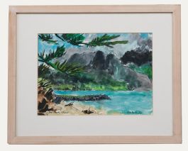 Charles Breaker (1906-1985)  - Mid 20th Century Watercolour, Lord Howe Island