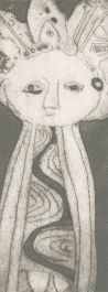 Patricia Johnstone (1944-2023) - Contemporary Etching, Sun God