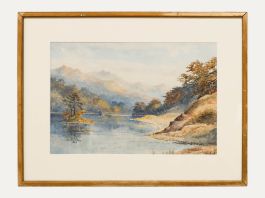 F.V. Fullerton-Smith - Framed Early 20th Century Watercolour, Rydal Water