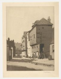 Early 20th Century Etching - The Fishmarket, Folkestone