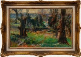 Ronald Morton (b.1918) - 1951 Oil, Autumn Paradise