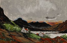 Daniel Nichols - Contemporary Pastel, Life by the Loch