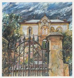 Norah K. Rogerson - 20th Century Watercolour, Bagshaw Hall, Tideswell