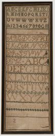 Framed 19th Century William VI Sampler