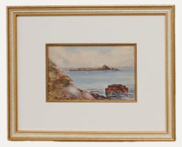 Thomas Herbert Victor (1894-1980) - Watercolour, St Clement's Isle