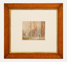 Frederick Edward J Goff (1855-1931) - Framed Watercolour, Winchester 