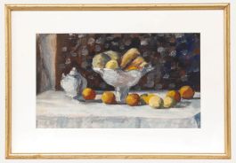 Mid 20th Century Oil - The Fruit Bowl