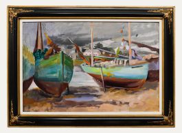 20th Century Oil - fishing Harbour