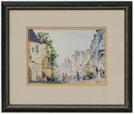Andrew Geoffrey Forrest (b.1947) - Framed 20th Century Watercolour, Honfleur