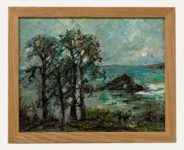 Mary Stella Edwards (1915-2009) - 20th Century Oil, View Of The Cove