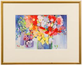 Nola Armstrong - 20th Century Pastel, Tiffany Flower