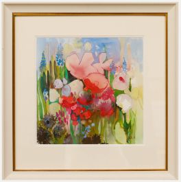 Nola Armstrong - 20th Century Watercolour, Poppies