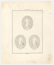 19th Century Engraving - The Athlete