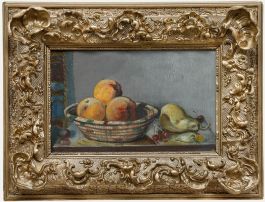 Pont Aven School French Early 20th Century Oil - Still Life with Fruit