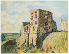 Simon Goldberg (1916-2002) - 20th Century Oil, Helmsley Castle