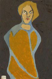 Ben Carrivick - Contemporary Oil, Abstract Dress