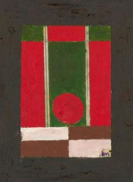 Ben Carrivick - Contemporary Oil, Red Circle