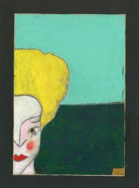 Ben Carrivick - Contemporary Oil, Lady in Landscape