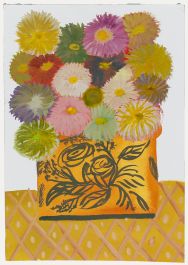 Jemma Jamie - 2024 Watercolour, Chrysanthemums