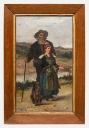 Walter Shaw Sparrow - 1888 Oil, Donnez Moi Un Sou!