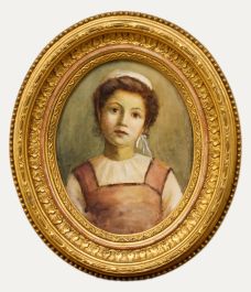 English School Late 19th Century Watercolour - Portrait of a Young Woman