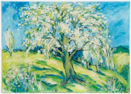 Erwin Steinhauser (1939-2023) - Contemporary Oil, Blossom