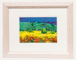 Erwin Steinhauser (1939-2023) - 20th Century Acrylic, Voralpenlandschaft