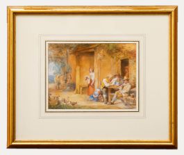 David Hardy (ex.1855-1870)  - 19th Century Watercolour, Summer Evening