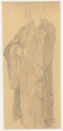 Edward Ridley (1883-1946) - Graphite Drawing, Gentleman in Period Attire 