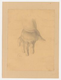 Edward Ridley (1883-1946) - Graphite Drawing, Study of an Infant's Hand II