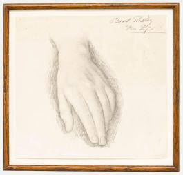 Edward Ridley (1883-1946) - Early 20th Century Graphite Drawing, Hand Study