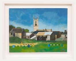 Bill Bolger (1940-2024) - 20th Century Oil, View of The Village