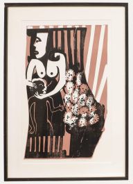 Ina Barfuss (b.1949),  - Framed 1997 Silkscreen, Mothers