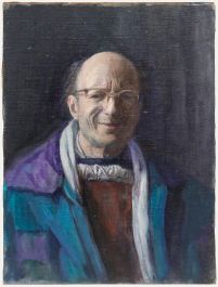 George Weissbort (1928-2013) - 20th Century Oil, Smiling Self Portrait
