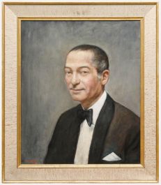 George Weissbort (1928-2013) - 20th Century Oil, Black Tie