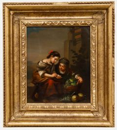 After Bartolome Esteban Murrillo - 20th Century Oil, The Little Fruit Seller