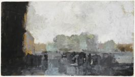 Bernard Myers (1925-2007) - 20th Century Oil, A Cloudy Day