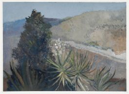 Bernard Myers (1925-2007) - Contemporary Oil, Valley View I