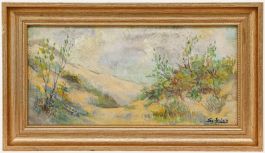 Early 20th Century Oil - Rolling Hills II