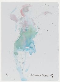 Richard J.S. Young - 2024 Watercolour, Dynamic Nude