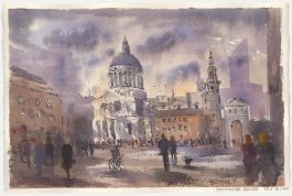 Daniel Nichols - Contemporary Watercolour, Paternoster Square, London