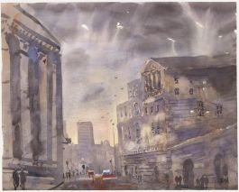 Daniel Nichols - Contemporary Watercolour, Throgmorton Street, London