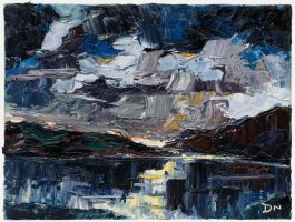 Daniel Nichols - Contemporary Oil, Loch Harport