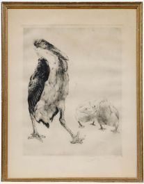 Kurt Meyer-Eberhardt (1895-1977) - Early 20th Century Etching, The Meeting