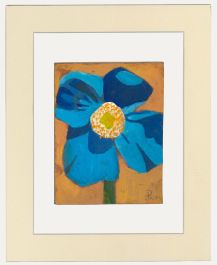 Ben Carrivick - Contemporary Oil, Blue Anemone